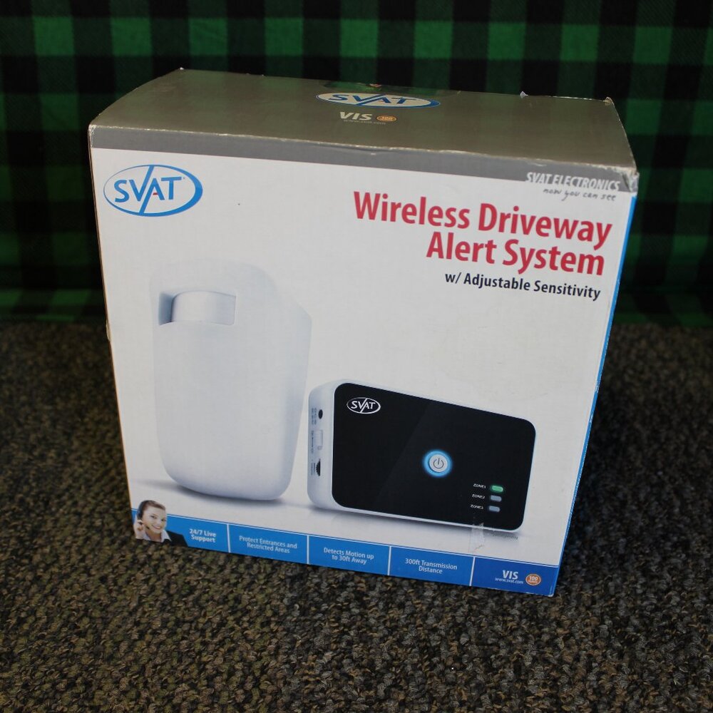 SVAT Wireless Driveway Motion Sensor Alarm System - New 🏡
